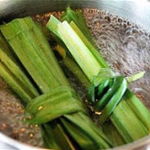 Cách làm chè hoa cau chấm quẩy