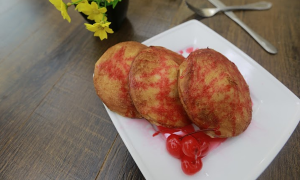 Chè khoai lang bột báng vừa mát vừa bổ