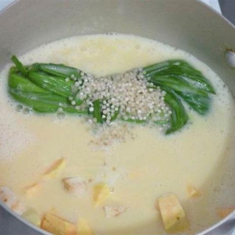 Cách làm chè khoai lang bột báng