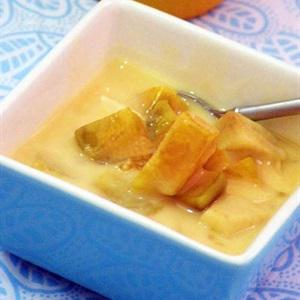 Cách làm chè khoai lang bột báng