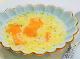 Chè khoai lang đậu xanh ngon lành, giải nhiệt