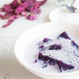 Cách làm chè khoai lang tím