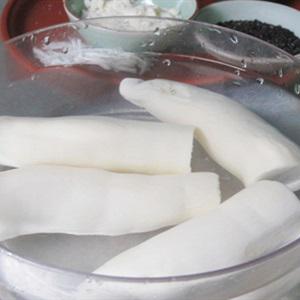 Cách nấu chè khoai mì cốt dừa