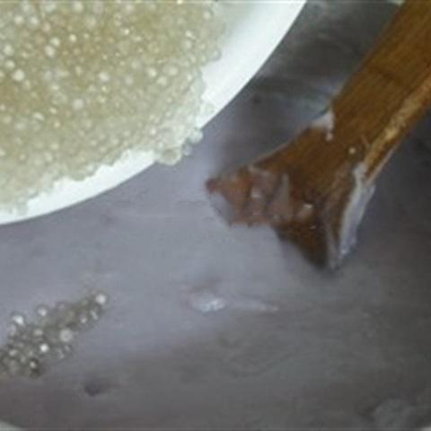 Cách làm chè khoai mỡ bột báng