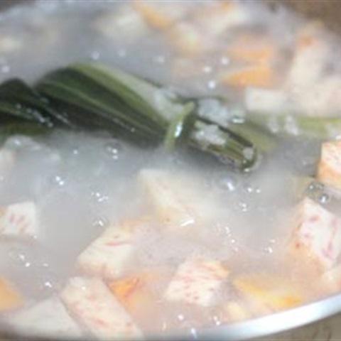 Cách làm chè khoai môn