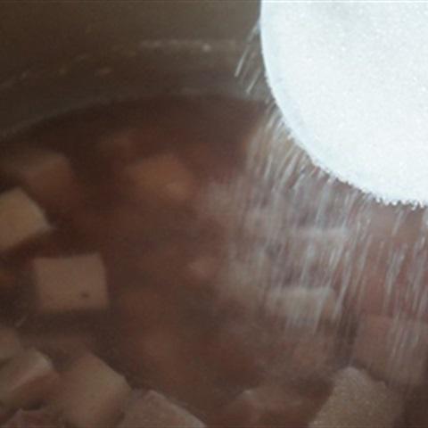 Cách làm chè khoai môn bột báng