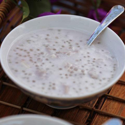 Cách làm chè khoai môn bột báng