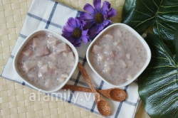 Chè khoai môn mát bùi ngon miệng