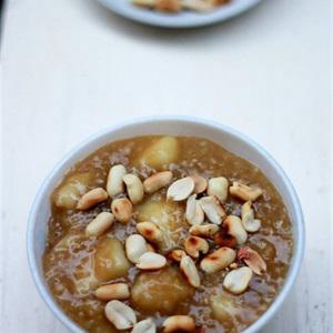 Cách làm chè khoai sọ mật mía