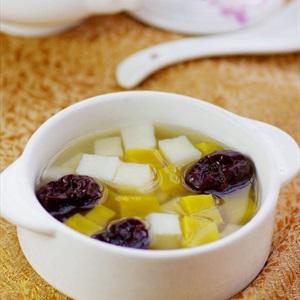 Cách làm chè khoai táo đỏ