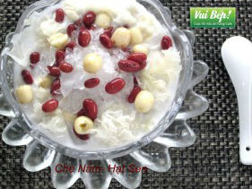 Chè nấm tuyết hạt sen