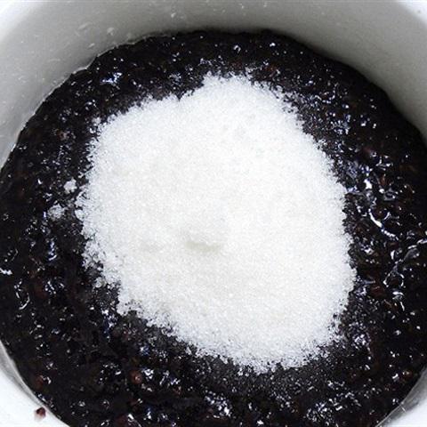 Cách làm chè nếp cẩm đậu trắng