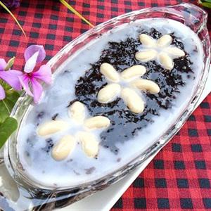 Cách làm chè nếp cẩm đậu trắng