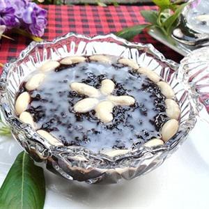 Cách làm chè nếp cẩm đậu trắng