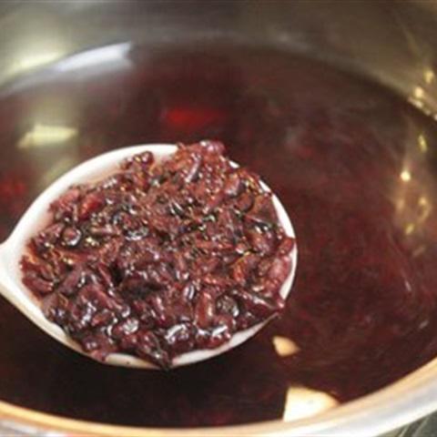 Cách làm chè nếp cẩm khoai sọ