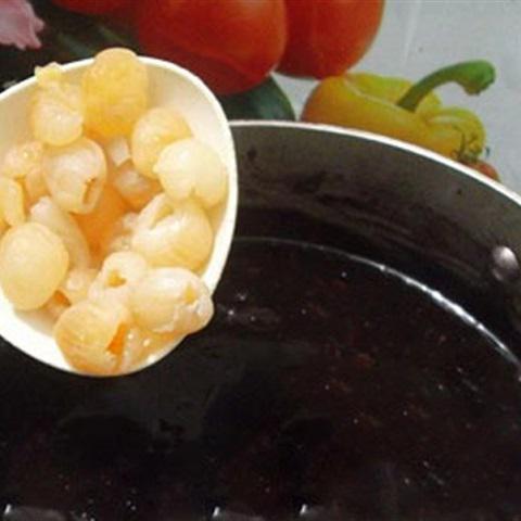 Cách làm chè nếp cẩm long nhãn