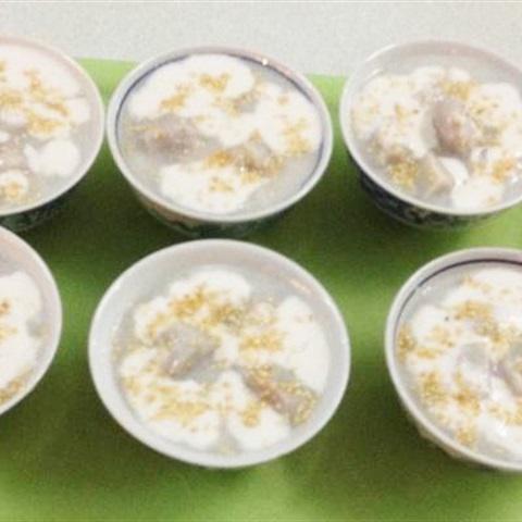 Cách làm chè nếp khoai môn