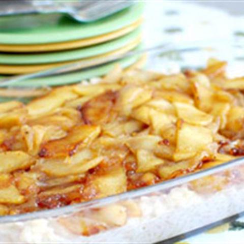 Cách làm chè nếp mứt táo