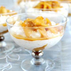 Cách làm chè nếp mứt táo