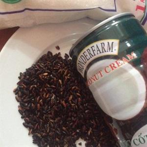 Cách làm chè nếp than nước cốt dừa