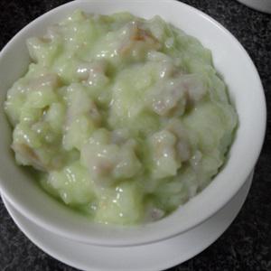 Cách làm chè nếp với khoai môn