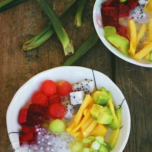 Cách nấu chè ngũ sắc