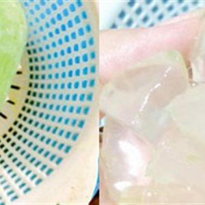 Cách làm chè nha đam đậu xanh