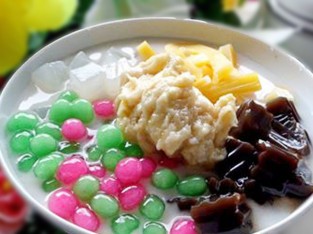 Chè sầu riêng béo ngậy thơm lừng