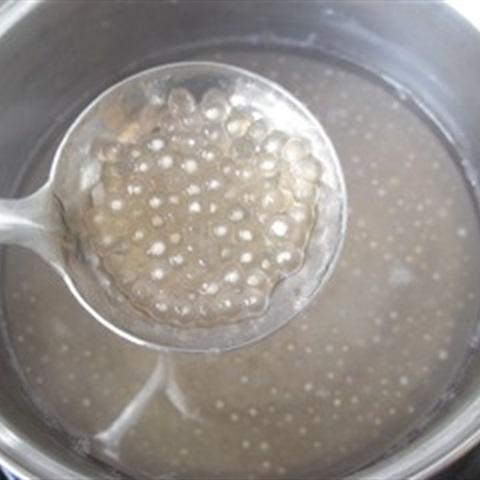 Cách làm chè sữa đậu đỏ khoai môn