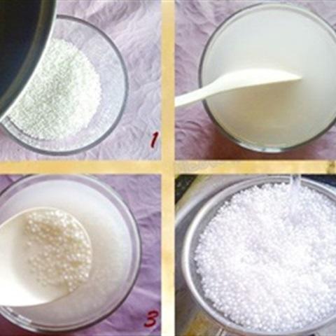 Cách làm chè sữa trân châu hoa quả