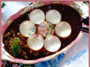 Chè thạch (rau câu) giọt nước