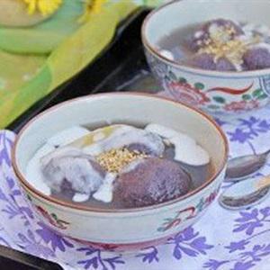 Cách làm chè trôi nước khoai lang