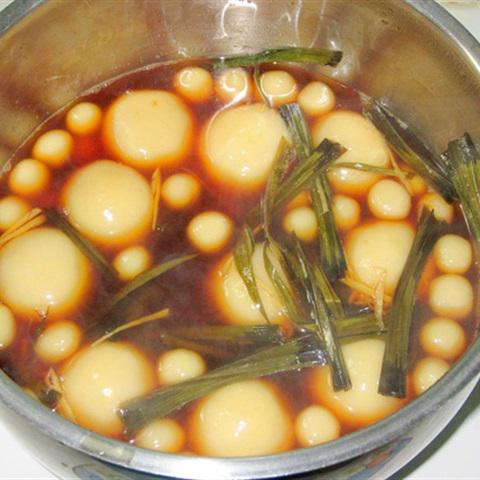 Cách làm chè trôi nước nhân đậu xanh