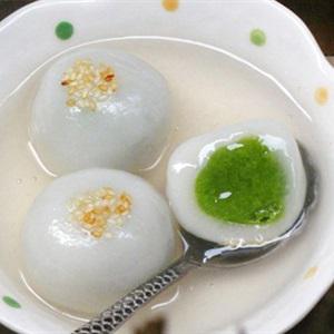 Cách làm chè trôi nước trà xanh