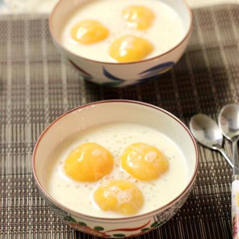 Cách làm chè viên khoai lang đậu xanh