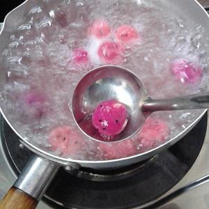 Cách làm chè viên thanh long nhân nhãn