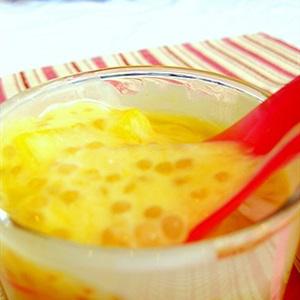 Cách làm chè xoài bột báng ngon