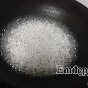 Cách làm chè xoài chín bột báng