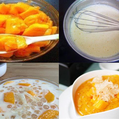 Cách làm chè xoài nấu bưởi