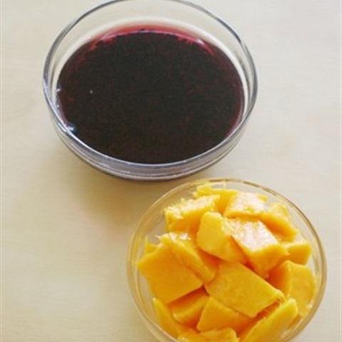 Cách làm chè xoài nếp cẩm