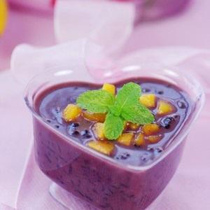 Cách làm chè xoài nếp cẩm