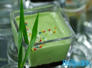 Cheesecake trà xanh