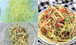 Chỉ 5 phút có ngay "bim bim" bánh mỳ cà ri giòn tan ngon tuyệt cú mèo