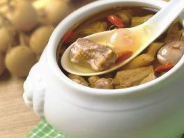 Chim bồ câu tần sen nấm an thần