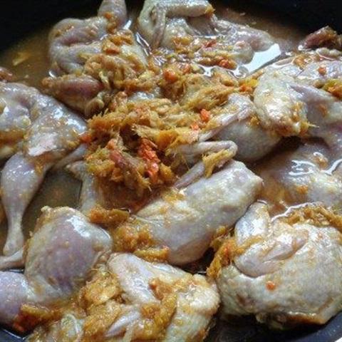 Cách làm chim cút chiên riềng