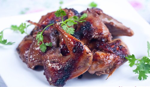 Chim cút chiên sả