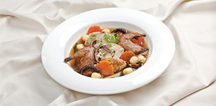 Chim cút nhồi cốm hấp