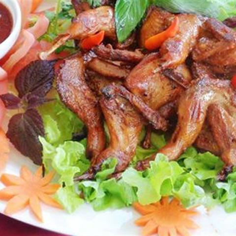 Cách làm chim cút quay bằng chảo