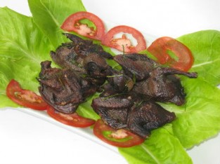 Chim ngói nướng chanh