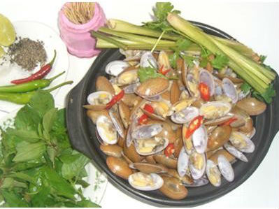 Chip chip hấp sả ớt